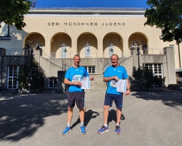 Kugelstoßduo bei den bayerischen Meisterschaften gestartet
