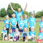 Erfolgreiche-Röhrmooser-Leichtathleten beim Wettkampf in Lohhof