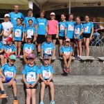 Eines der stärksten Teams - die Röhrmooser Leichtathleten beim Vierkirchner Turmlauf